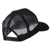 Pow Mia Embroidered Military Patched Mesh Cap