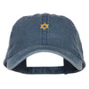 Mini Jewish Star of David Embroidered Cap