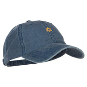 Mini Jewish Star of David Embroidered Cap