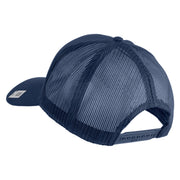 Marines The Few The Proud Embroidered Solid Cotton Twill Mesh Prostyle Cap - Navy OSFM