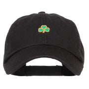 Mini Shamrock Embroidered Pet Spun Cap