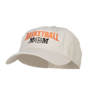 Basketball Mom Embroidered Low Profile Cap