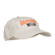 Basketball Mom Embroidered Low Profile Cap