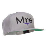 Mrs Embroidered Snapback Cap