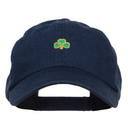 Mini Shamrock Embroidered Pet Spun Cap