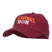 Basketball Mom Embroidered Low Profile Cap