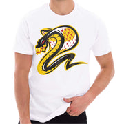 Kai the Cobra Graphic Design Lane Seven Ring Spun Jersey Cotton Short Sleeve Premium T-Shirt