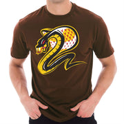 Kai the Cobra Graphic Design Lane Seven Ring Spun Jersey Cotton Short Sleeve Premium T-Shirt