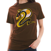 Kai the Cobra Graphic Design Lane Seven Ring Spun Jersey Cotton Short Sleeve Premium T-Shirt