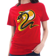 Kai the Cobra Graphic Design Lane Seven Ring Spun Jersey Cotton Short Sleeve Premium T-Shirt