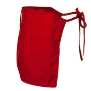 Fishing Boat Embroidered 3 Pockets Chef's Apron - Red OSFM