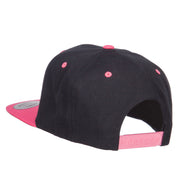 Glam Embroidered Two Tone Snapback