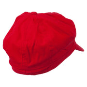 Big Size Circle Mario and Luigi Embroidered Cotton Newsboy Cap