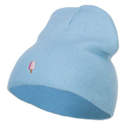 Mini Popsicle Embroidered Short Beanie