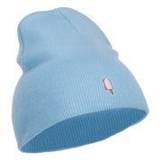 Mini Popsicle Embroidered Short Beanie