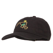 Maryland Black-eyed Susan with Map Embroidered Unstructured Cap