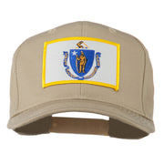 Massachusetts State High Profile Patch Cap