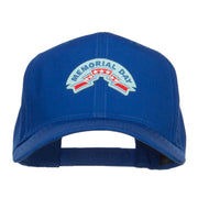 Memorial Day Ribbon Patched Cap