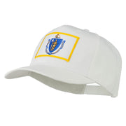 Massachusetts State High Profile Patch Cap