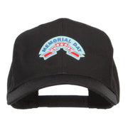 Memorial Day Ribbon Patched Cap