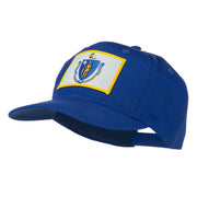 Massachusetts State High Profile Patch Cap