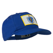 Massachusetts State High Profile Patch Cap