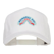 Memorial Day Ribbon Patched Cap