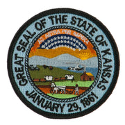 Mid State Seal Embroidered Patch