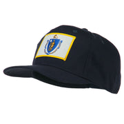 Massachusetts State High Profile Patch Cap