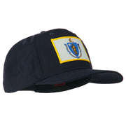 Massachusetts State High Profile Patch Cap