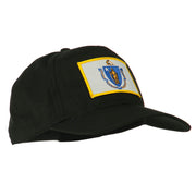 Massachusetts State High Profile Patch Cap