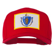 Massachusetts State High Profile Patch Cap