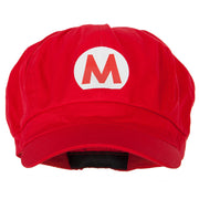 Mario Luigi Wario Waluigi Heat Transfer Cotton Elastic Newsboy Cap