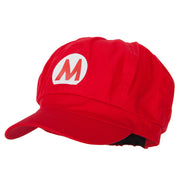 Mario Luigi Wario Waluigi Heat Transfer Cotton Elastic Newsboy Cap