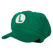 Mario Luigi Wario Waluigi Heat Transfer Cotton Elastic Newsboy Cap