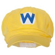 Mario Luigi Wario Waluigi Heat Transfer Cotton Elastic Newsboy Cap