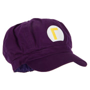 Mario Luigi Wario Waluigi Heat Transfer Cotton Elastic Newsboy Cap