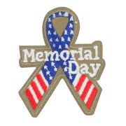 Memorial Day Embroidered Patches