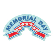 Memorial Day Embroidered Patches