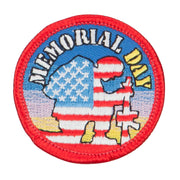 Memorial Day Embroidered Patches