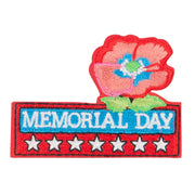 Memorial Day Embroidered Patches