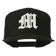 Old English 3D M Embroidered Cap