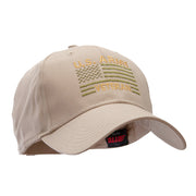 US Army Veteran Embroidered Low Profile Cotton Twill Cap