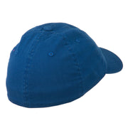 Youth My Mom with Flower Embroidered Flexfit Washed Cap