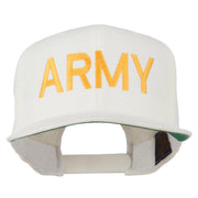 Army Military Embroidered Snapback Cap