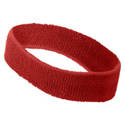 Vintage Boat Steering Wheel Embroidered Head Band (Terry) - Red OSFM