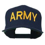 Army Military Embroidered Snapback Cap