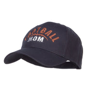 Football Mom Embroidered Organic Cotton Cap