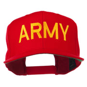 Army Military Embroidered Snapback Cap