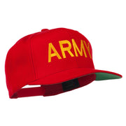 Army Military Embroidered Snapback Cap